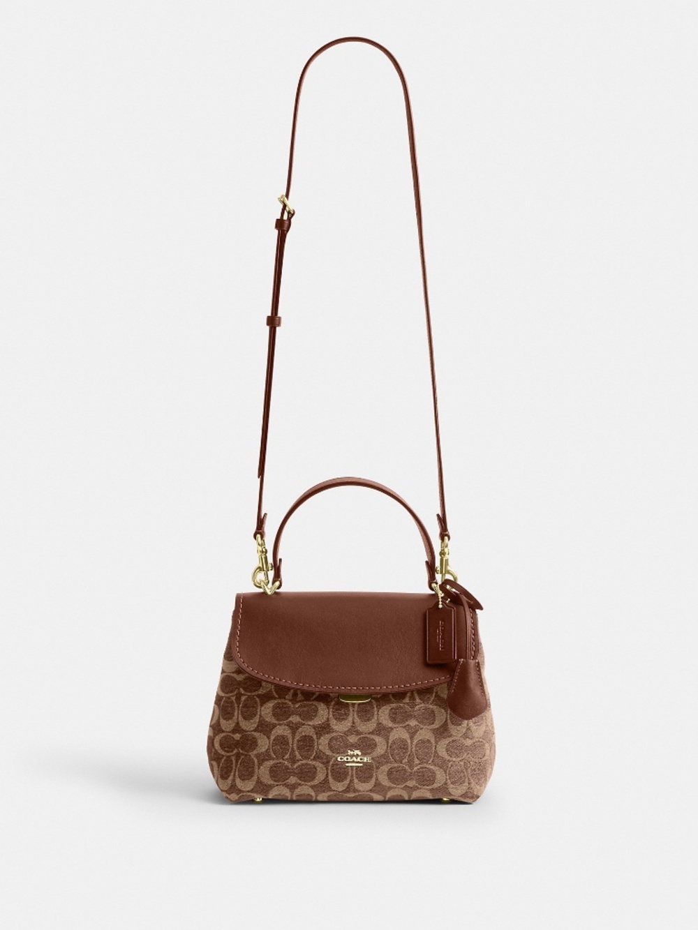 Coach Outlet Emory Top Handle Bag In Signature Chenille - Picture 3 of 3